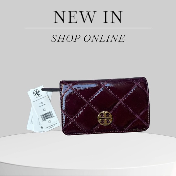 Tory burch red wine wallet - Picture 4 of 5